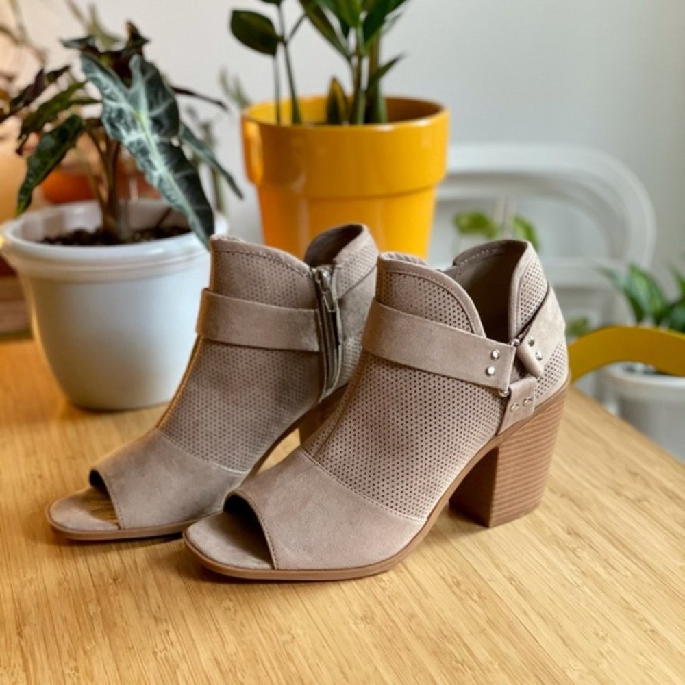 Fergalicious | Nwt Augustine Open Toe Bootie - image 1